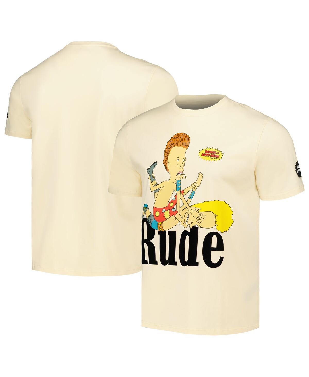 Freeze Max Men's Cream Beavis And Butt-head T-shirt In Cream