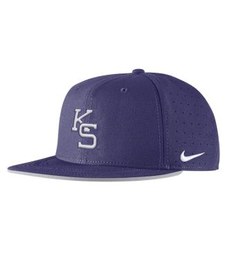 Nike - Men's  Purple Kansas State Wildcats On-Field True Performance Baseball Fitted Hat