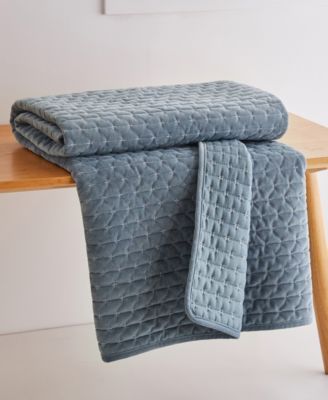 Velvet Stitch Reversible Quilted Throw, 50" x 60"