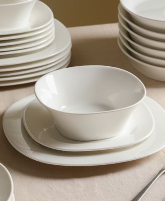 Quadro Dinner Plates, Set of 4