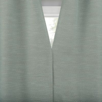 Sarasi Contrast Tweed Magnetic Closure 100% Blackout Grommet Curtain Panel