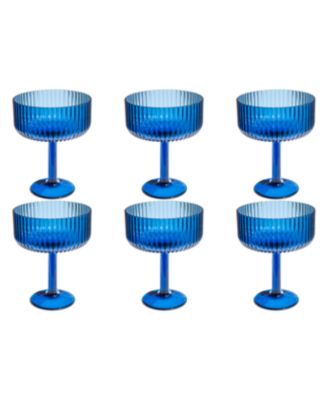 Mesa Coupe Glasses, Set of 6
