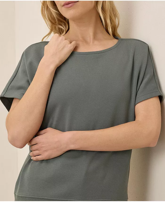 Women's Organic Cotton Airplane Dolman Top - thumbnail 2