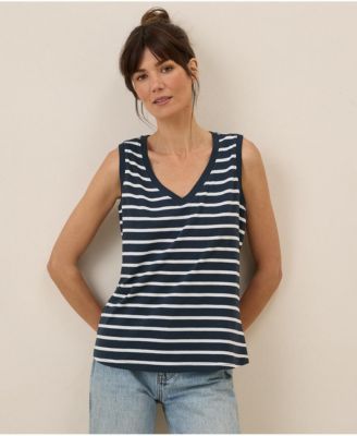 Women's Organic Cotton Softspun V-Neck Tank