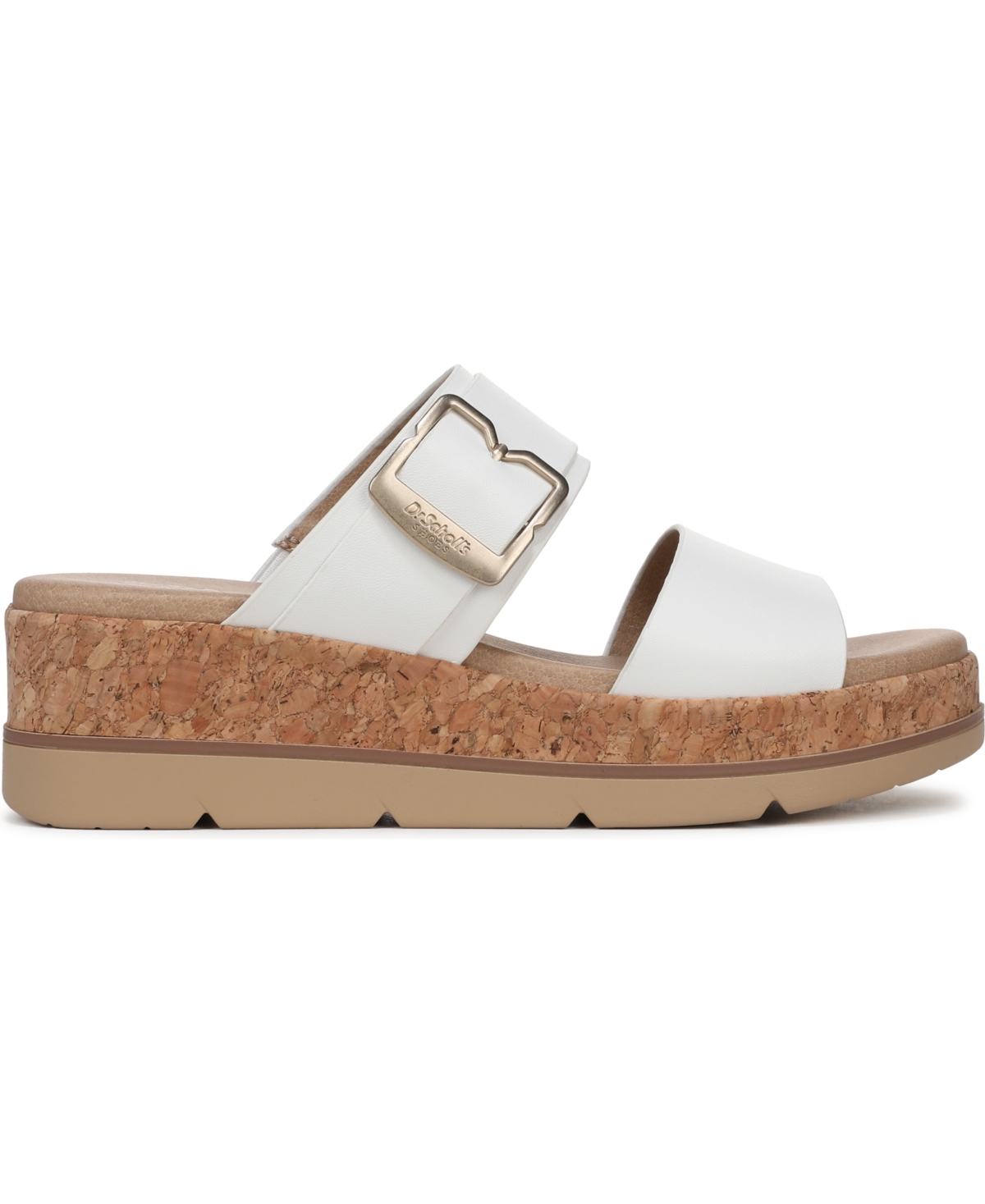DR. SCHOLL'S WOMEN'S ONCE MORE PLATFORM SLIDE SANDALS 