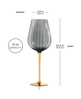 Posh All Purpose Wine Glasses, Set of 2