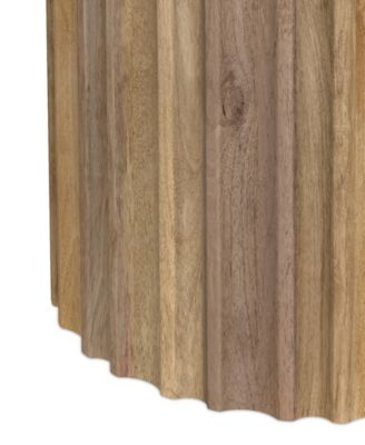 20" Mango Wood Rolf Side Table