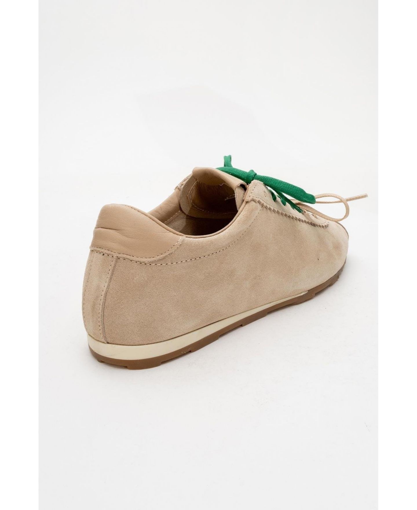 Женские кроссовки Forever & Always Shoes Crea Leather Sneakers (Women), цвет: Бежевый замшевый кожаный — фото 4