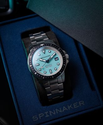 Men's Croft Pioneer Automatic Solid Stainless Steel Bracelet Watch, 42mm