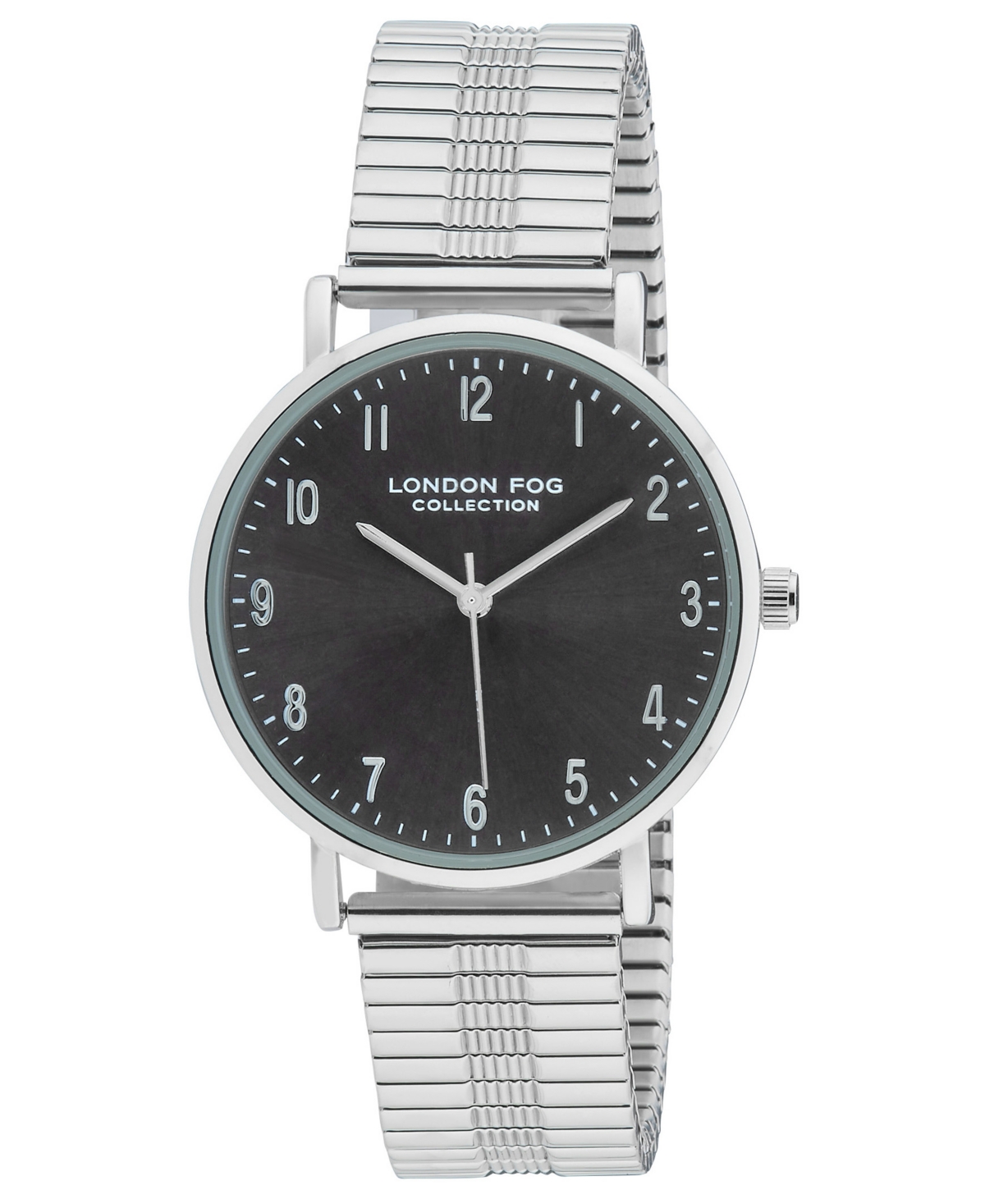 Unisex Baldwin Silver Link Alloy Watch, 37mm - Silver