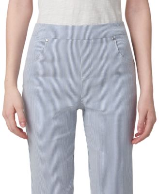 Women's Spring Stripe Pedal Pusher Pants