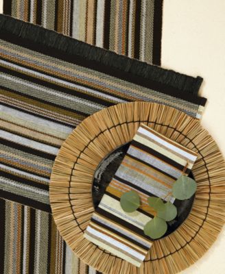 Ashland Strip Set of 4 Napkins, 8.25" x 8.25"