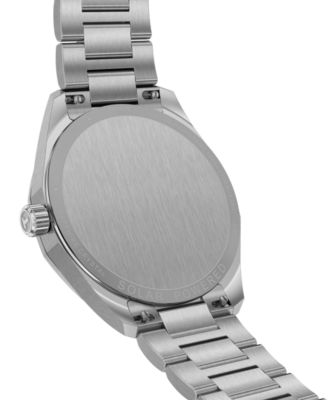 Men's Swiss PRC 100 Solar Quartz Stainless Steel Bracelet Watch 39mm