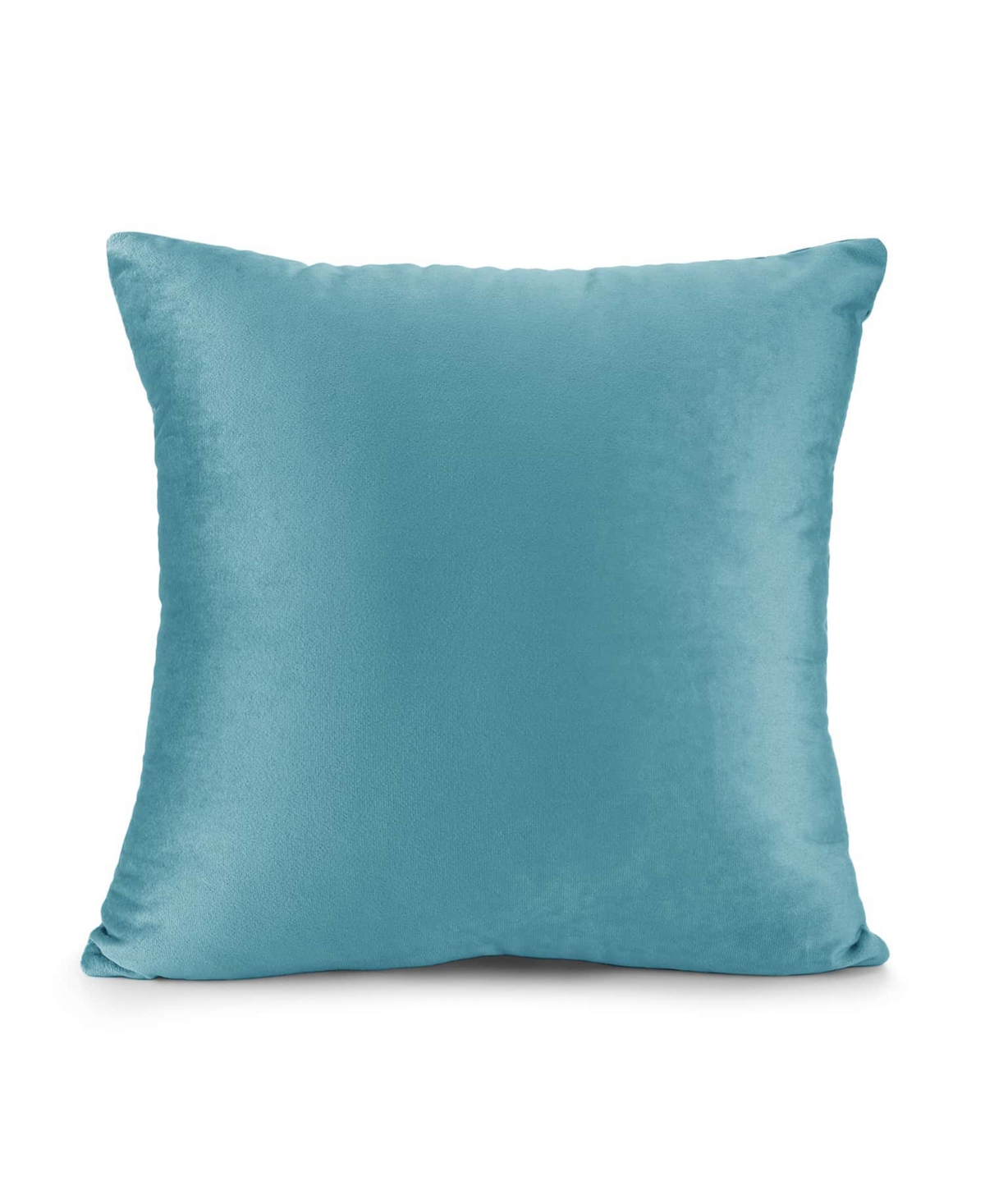 Nestl Elegant 2-pack Velvet Decorative Throw Pillows With Removeable Covers, 22" X 22" In Beach Blue