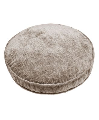 Delmonico Chenille Decorative Pillow, 16" Round