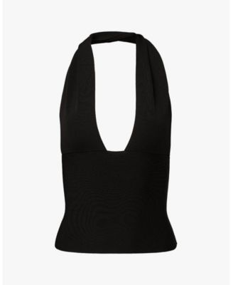 Women's Knit Halter Top