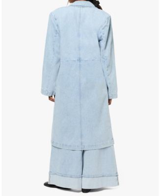 Women's Denim Blazer Jacket