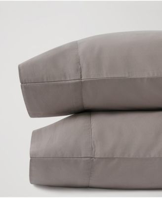 Organic Cotton Room Service Sateen Pillowcase 2-Pack - King