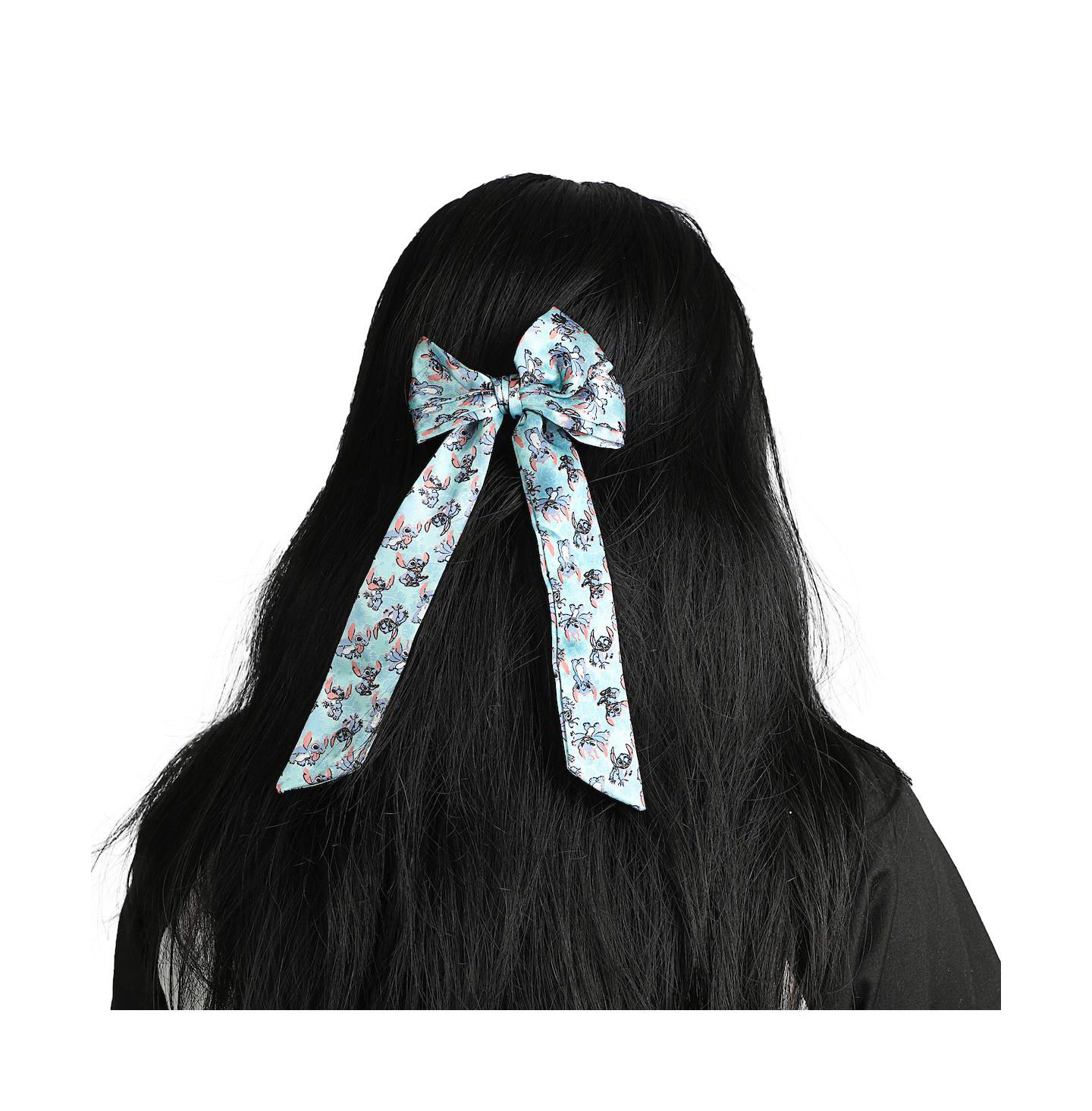 Детские аксессуары для волос Hello Kitty Disney Stitch and Angel 3-Piece Bow Clips Set, цвет: Dsc 3-Piece Angel — фото 10