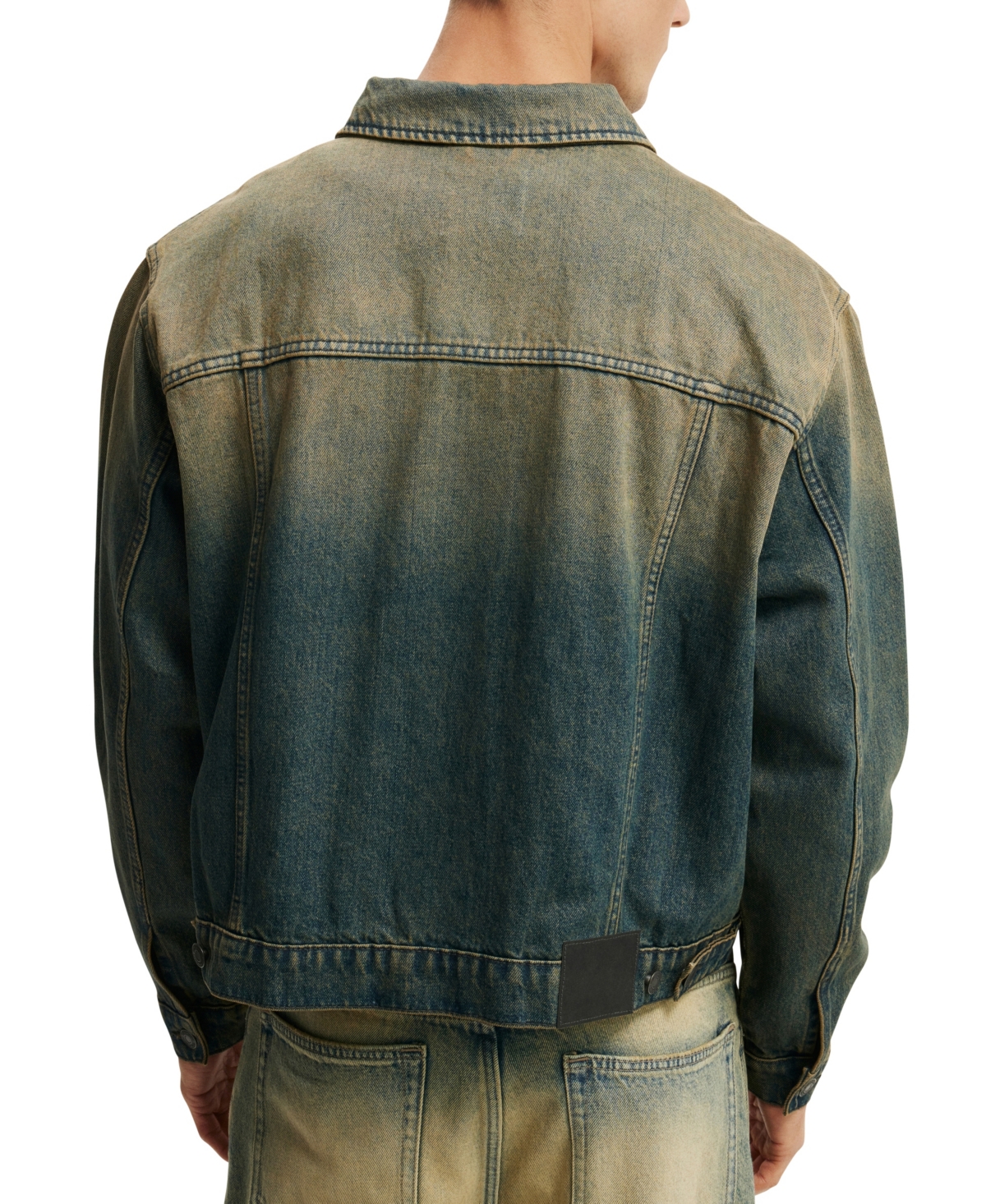 COTTON ON MEN'S DENIM TRUCKER JACKET 