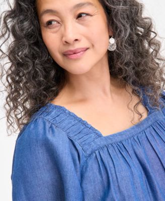 Women's Square-Neck Top, Exclusively at Macy's