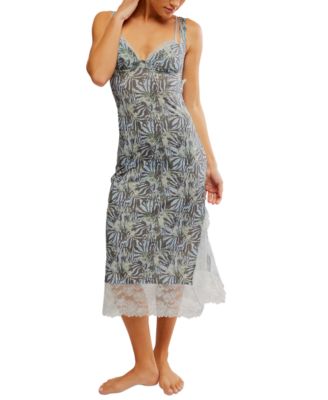 Free People - Women's Party Crasher Printed Midi Slip