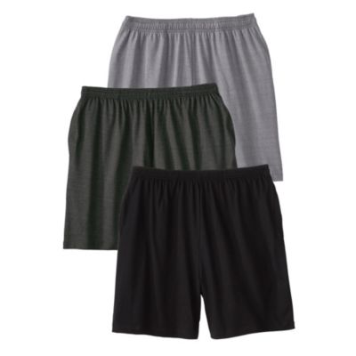 Big & Tall Lightweight Jersey Shorts 3-Pack