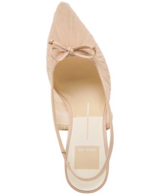 Women's Yela Tule Bow Slingback Pumps