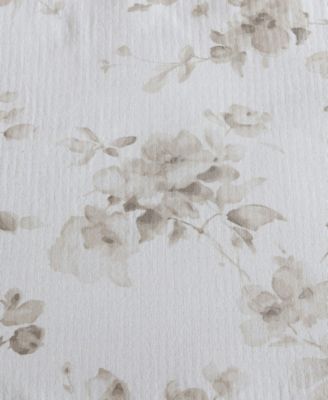 CLOSEOUT! Eternity Floral Cotton Gauze 3-Pc. Duvet Cover Set, Queen