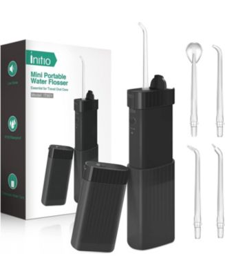 Portable Water Flosser, 4 Nozzle Types, 3 Modes, IPX7 Waterproof ...
