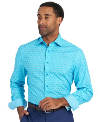 Men's Hexagon Star Dress Shirt