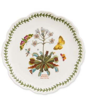 Botanic Garden Lotus Blossom Salad Plates, Set of 4