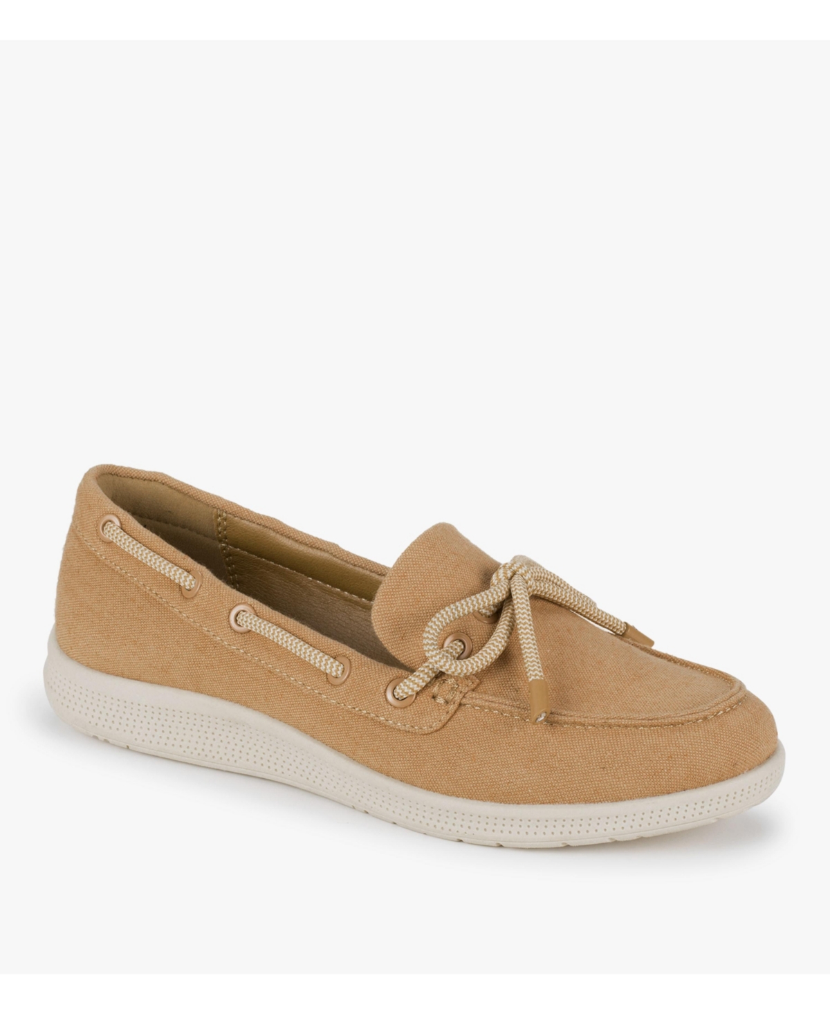 Shop Baretraps Women's Venia Slip-on Boat Shoes In Dune