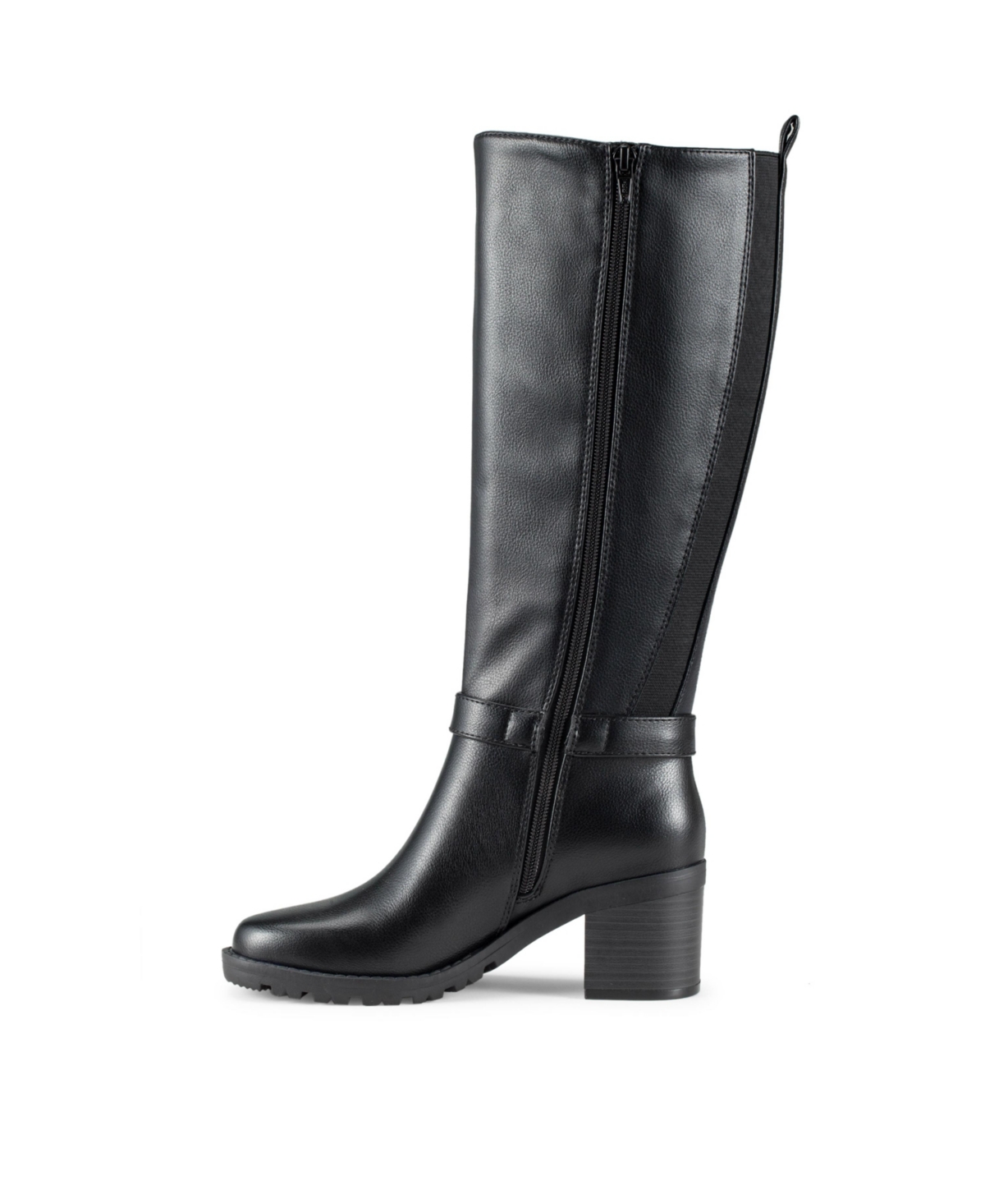 Shop Baretraps Women's Dylia Round Toe Tall Boots In Black