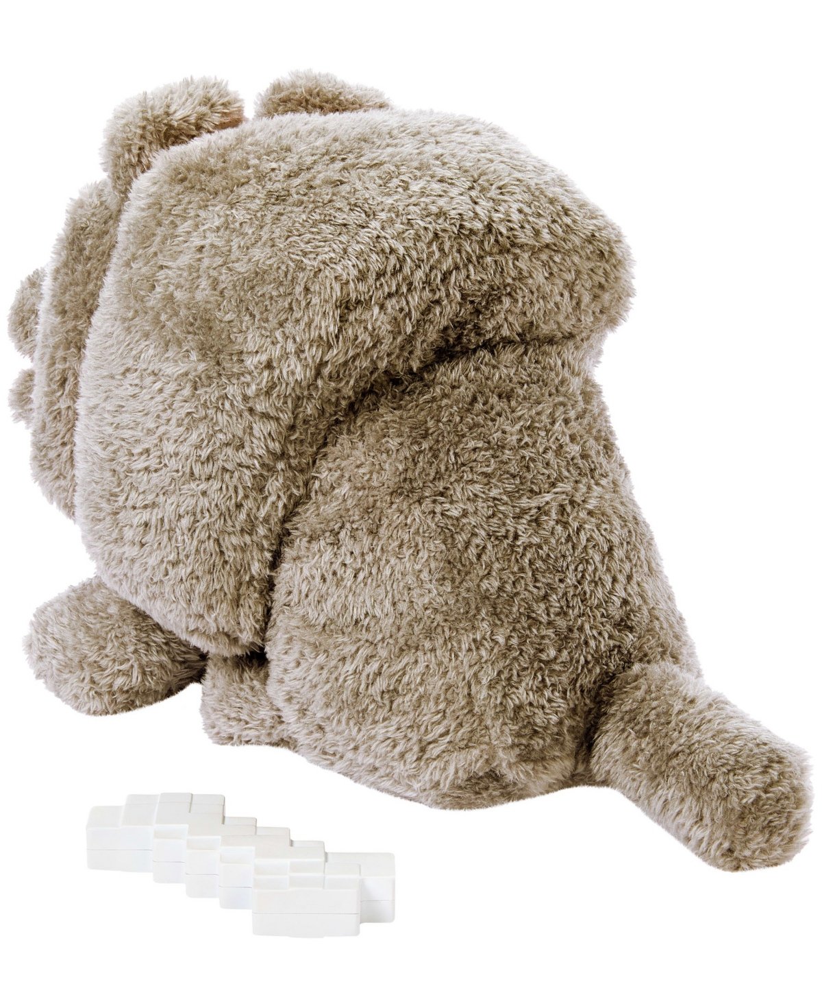 Minecraft Movie Food Mode Dennis Wolf Plush In Multi-color