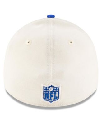 Men's Cream/Royal Los Angeles Rams 2025 NFL Draft 39THIRTY Flex Hat