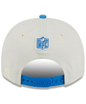 Men's Cream/Blue Detroit Lions 2025 NFL Draft A-Frame 9FIFTY Snapback Hat