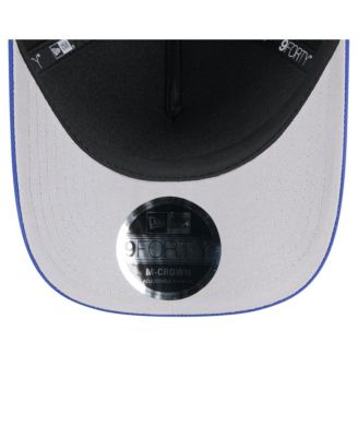 Men's Black/Royal Buffalo Bills 2025 NFL Draft 9FORTY A-Frame M-Crown Adjustable Hat