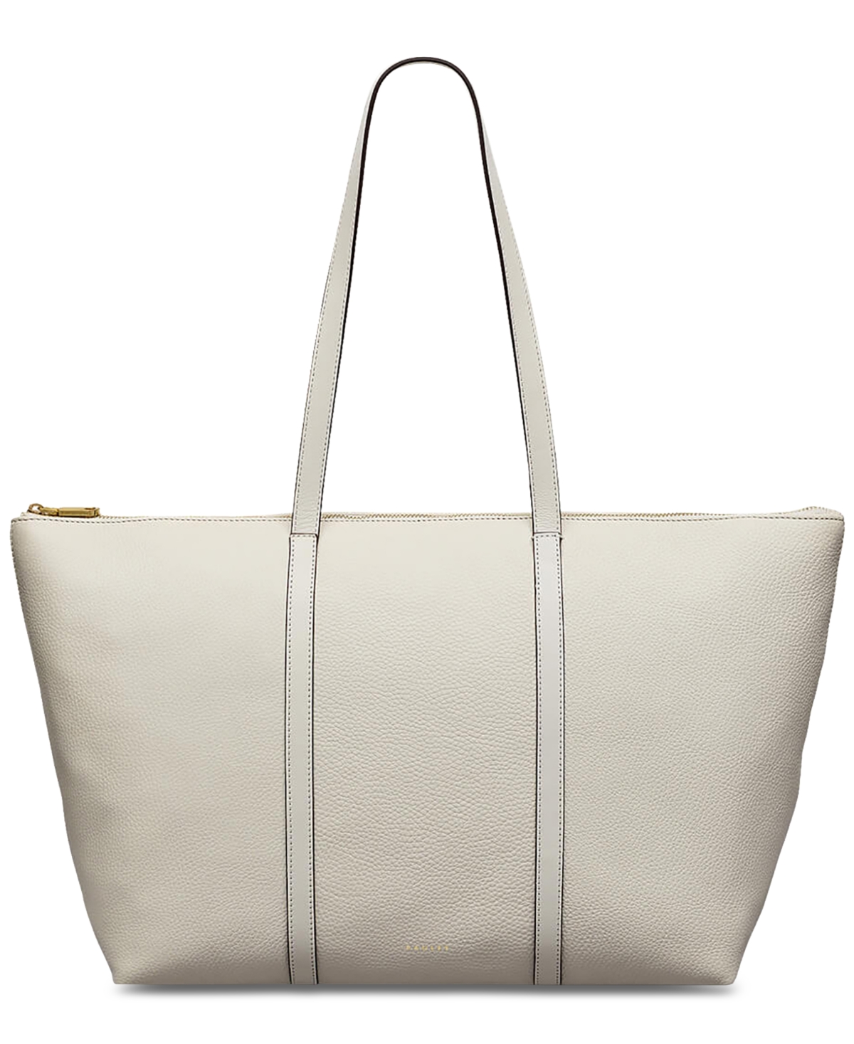 Radley London Lynton Close Extra Large Leather Zip Top Tote In White