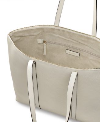 Lynton Close Extra Large Leather Zip Top Tote