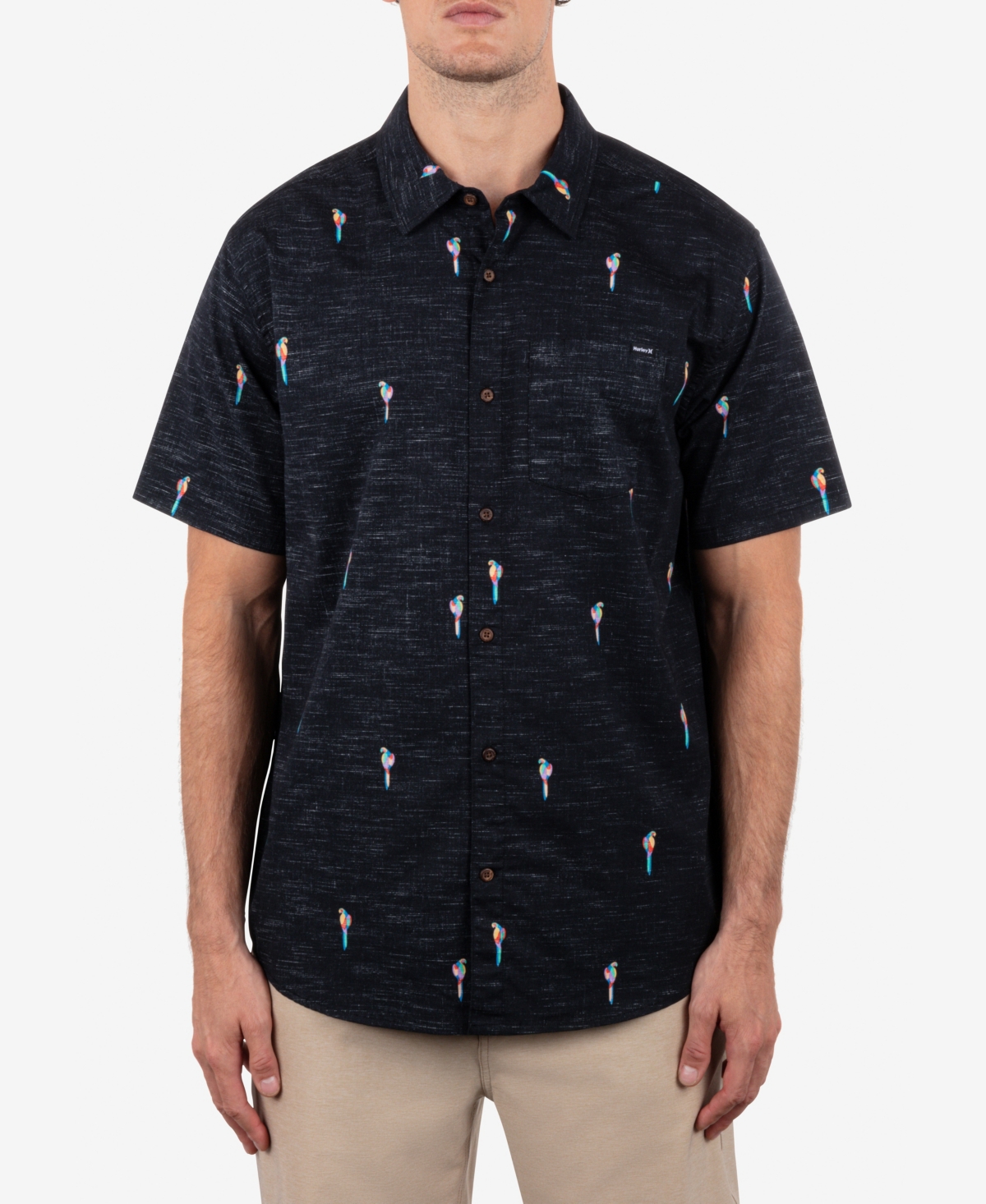 Men's Oao Lido Stretch Short Sleeve Shirt - Martian rust