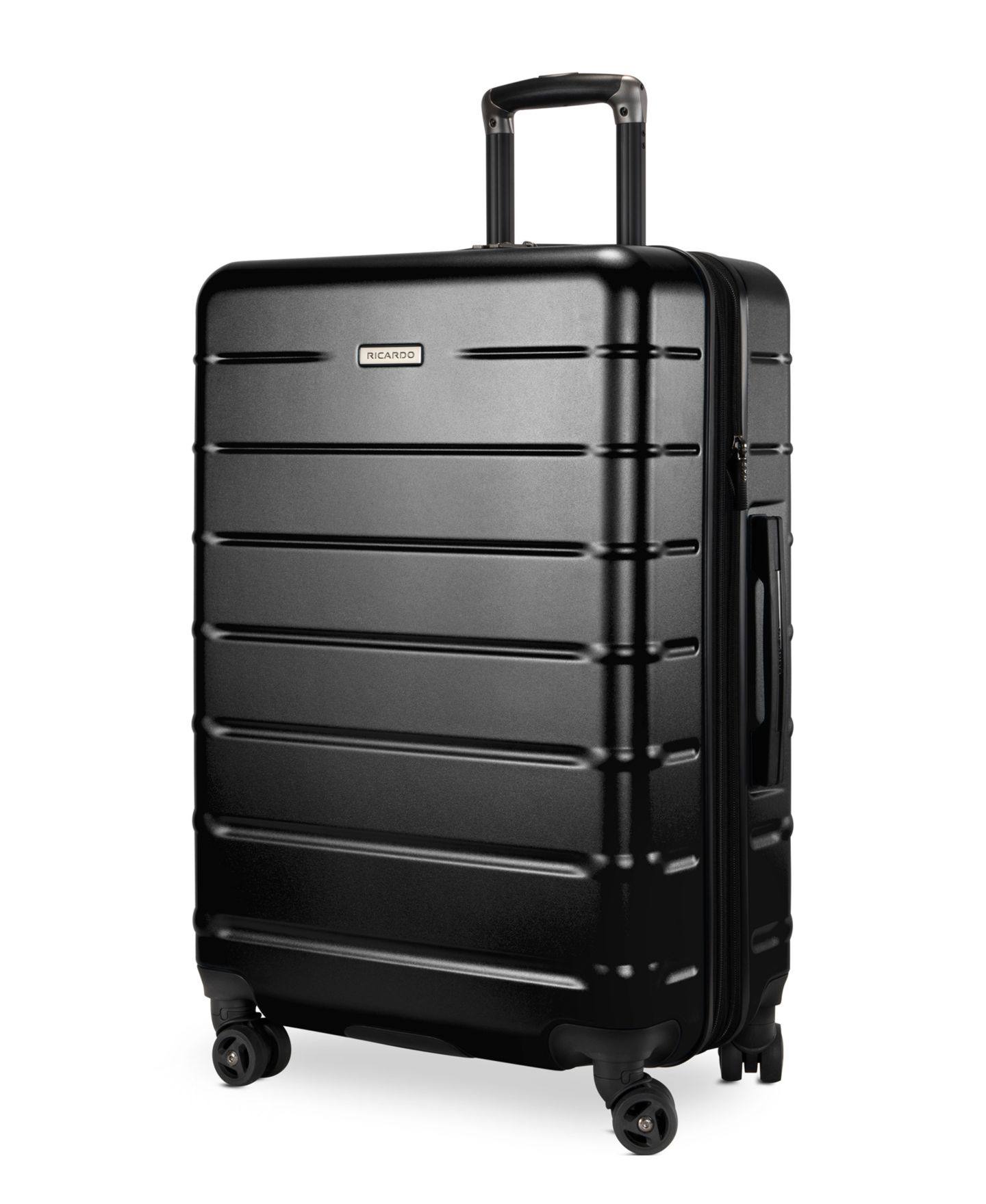 Чемодан Ricardo Cambria Hardside Medium Check-In Spinner, цвет: Чёрный жемчужный — фото 2
