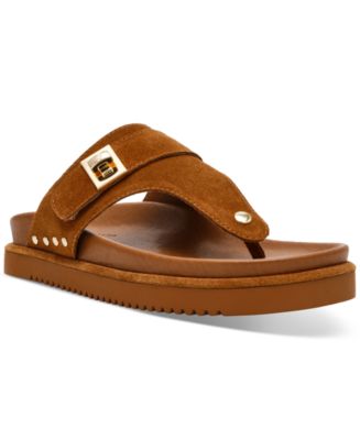 Steve Madden Women's Thona Hooded Lug-Sole Footbed Sandals