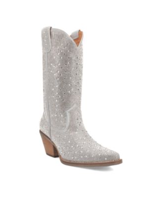 Women's Silver Dollar Leather Boots