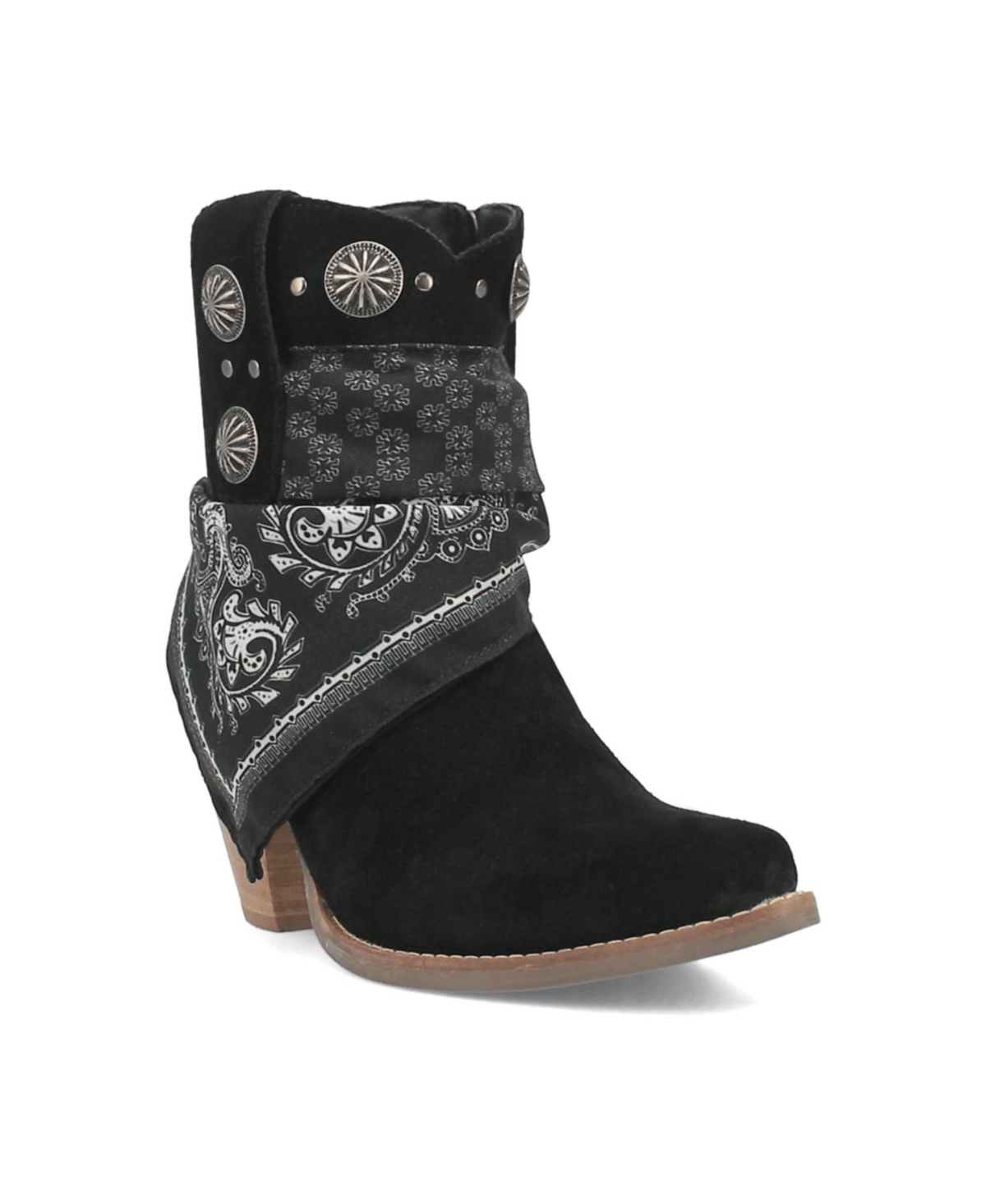 Dingo Women's Bandida Leather Boots - Black