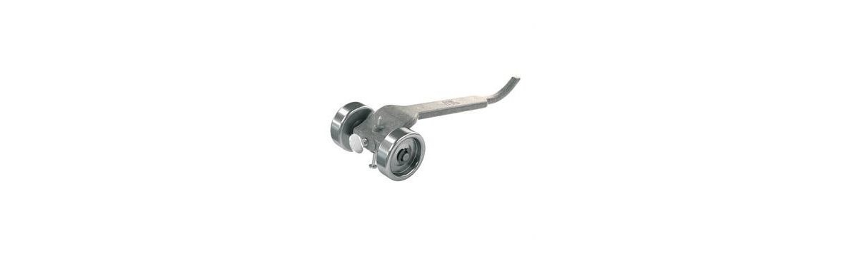 11-325 Skatewheel Raker - Silver