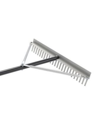 84-213 Yard Prep Rake - 24-inch - 72-inch Aluminum Handle