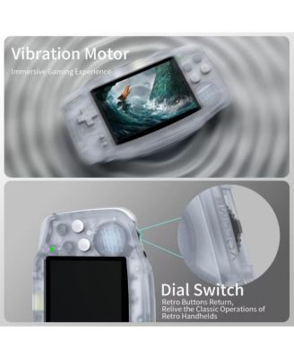 Retro Handheld Game Console, 3.4 Inch IPS Screen, 64GB Storage, 5532 Pre-Installed Games, WiFi, HDMI