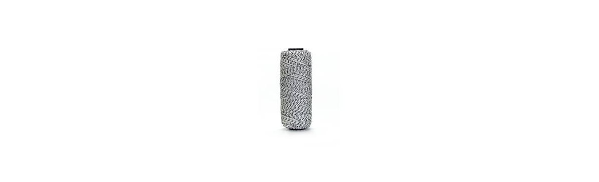 81-235 Line - Nylon #18 500 Foot White/Black