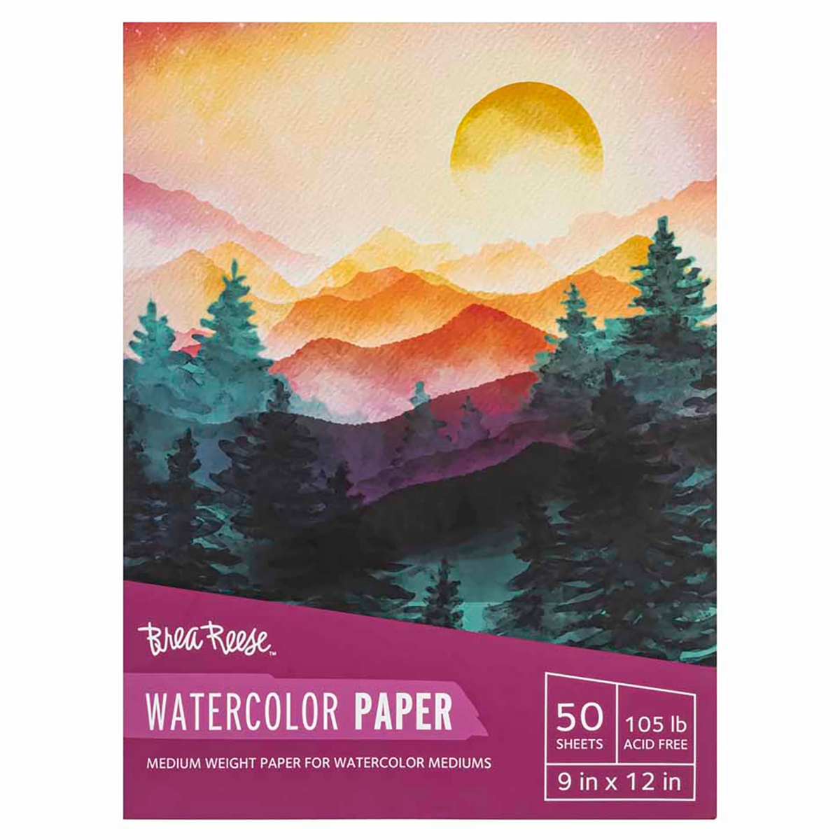 Paper Pad: Watercolor - 9x12&#x22;